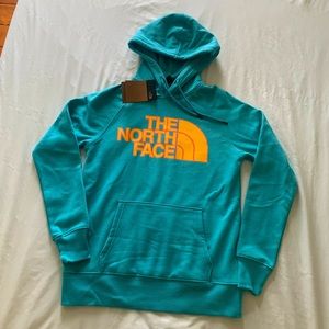 NWT XS The North Face green hoodie